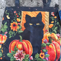 Black Cat Halloween Tote Bag