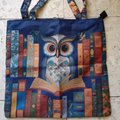 Owl & Books Tote Bag